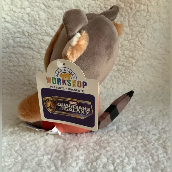 Build A Bear 7 inch Guardians of the Galaxy Rocket Raccoon w Tags 2016 - Picture 4 of 6